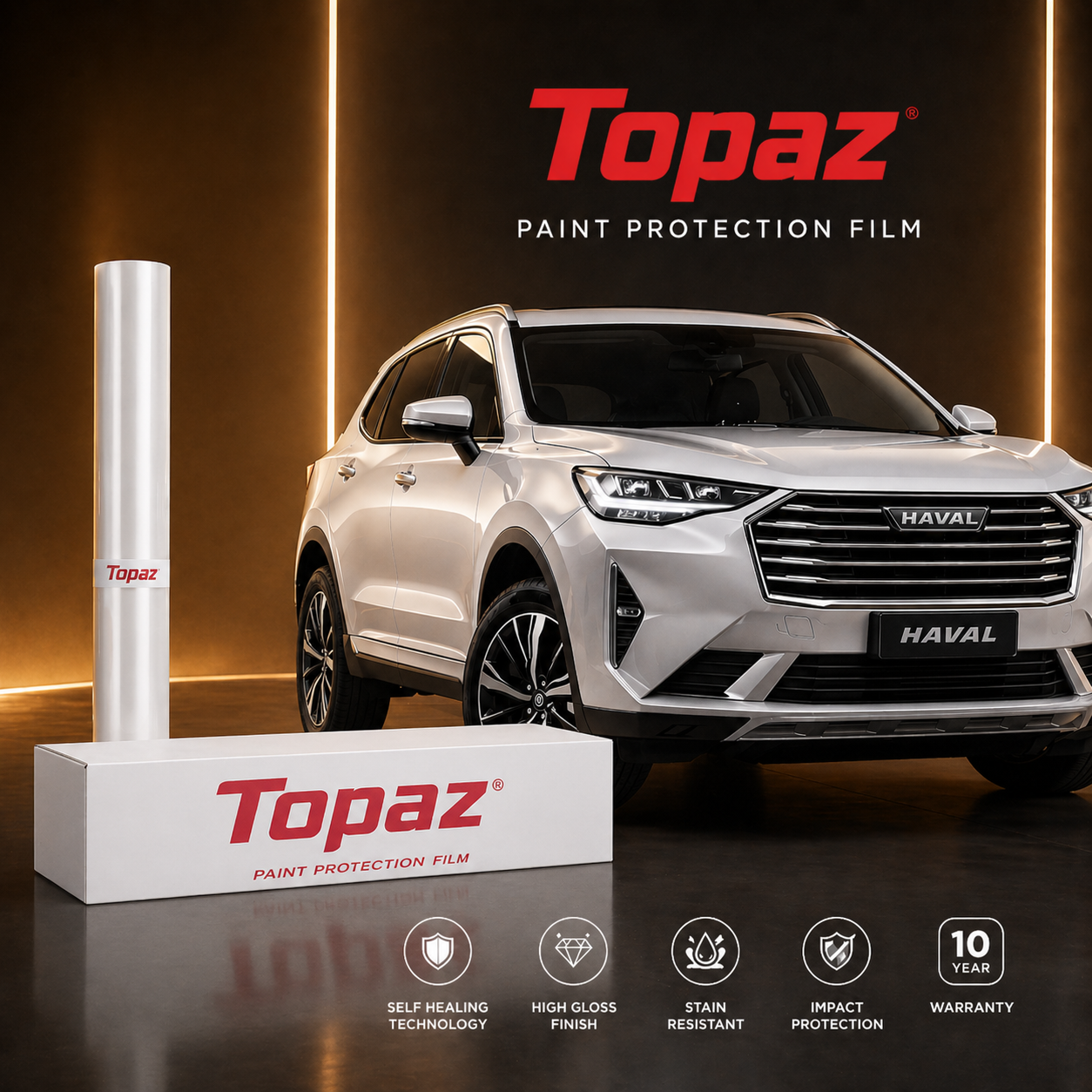 Topaz Paint Protection Film (PPF) Roll –